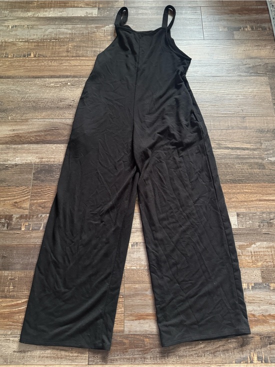 Live to be Spoiled Pants - Cute Black Wide-Leg Sleeveless Jumpsuit